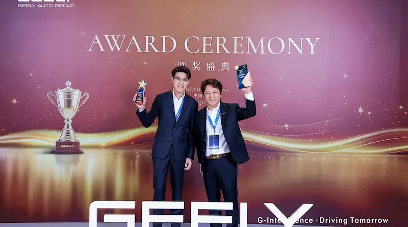 ZEEKR TPM เจริญนคร ผงาดเวทีโลก! คว้า 2 รางวัลใหญ่จาก Geely ณ เมืองหางโจว สาธารณรัฐประชาชนจีน