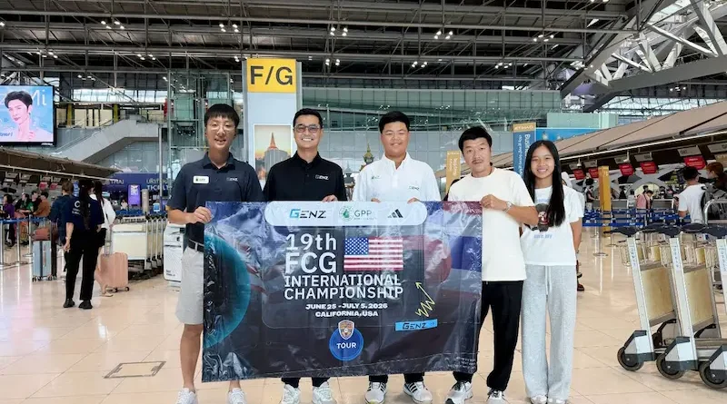เดอะ เจ็นซ์ ร่วมกับ จีพีพี และอาดิดาส ไทยแลนด์ เดินหน้านำทัพนักกีฬาสองดาวรุ่ง “ณภัทร-ซีวู พาร์ค” แชมป์กอล์ฟเยาวชน Super GENZ Boy ตีตั๋วบินลัดฟ้าลุยศึกอเมริกา เทรนเข้มกับโค้ช PGA ระดับโลก
