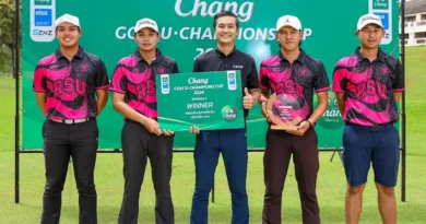 ม.รังสิต ผงาดคว้าแชมป์ ดิวิชั่น 1 ด้าน มจพ. ซิวแชมป์ ดิวิชั่น 2 กอล์ฟอุดมศึกษา “ช้าง กอล์ฟ ยู-แชมเปี้ยนส์ คัพ 2026”