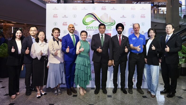 กทม. ร่วมกับ AWC และ Generali จัดงาน GIVE GREEN CBD Bangkok Marathon 2027เฟสทีฟมาราธอน ครั้งแรกใจกลาง CBD กรุงเทพฯ สร้างประสบการณ์การวิ่งระดับแลนด์มาร์ก เชื่อมโยงสุขภาพ ไลฟ์สไตล์ และพลังกรุงเทพฯ วิ่งกลางเมือง สัมผัสพลังแห่งมหานครกรุงเทพ ใช้ชีวิตเต็มพิกัด วันอาทิตย์ที่ 31 มกราคม 2570 | ระยะทาง 42.195 กิโลเมตรผ่านใจกลาง CBD เชื่อมต่อสาทรสู่ริมแม่น้ำเจ้าพระยา